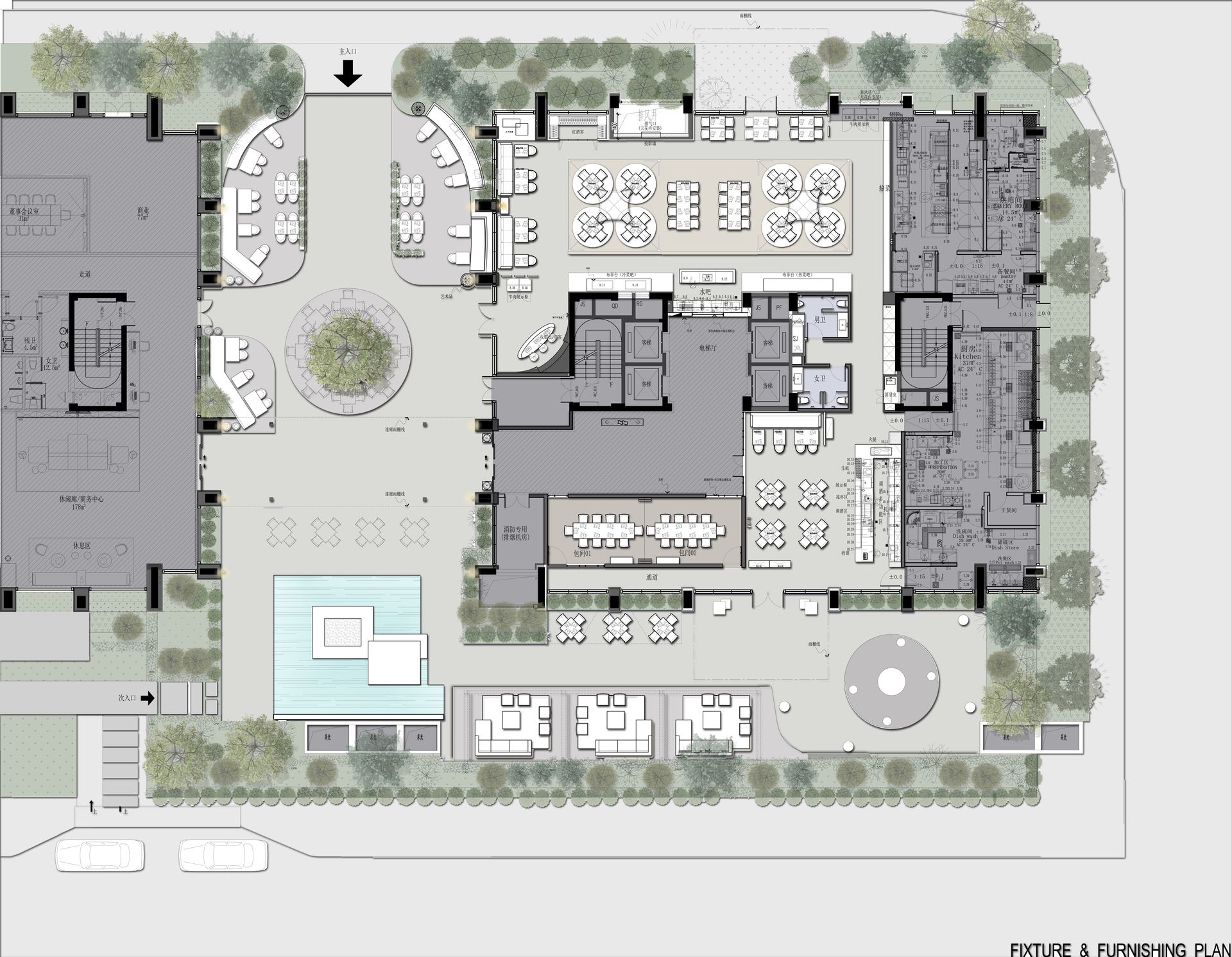 DEWEY都一餐厅细节 | 致美设计 EDA Design