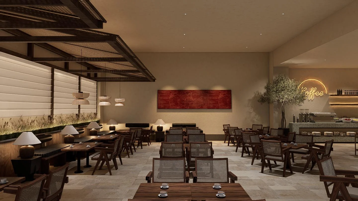 清远丽呈睿轩酒店(高铁站店)餐厅方案 | 致美设计 EDA Design